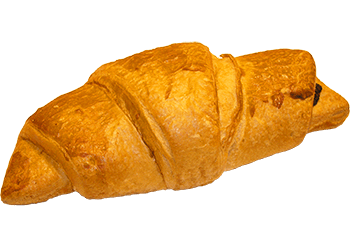 Croissant s čučoriedkovou náplňou