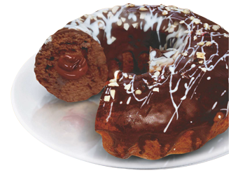 Lux Muffin Kakao mit Schokoladenfüllung
