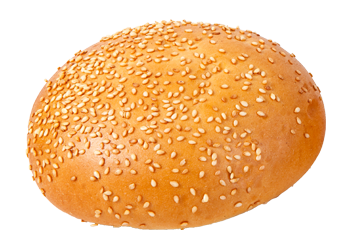 Hamburger's bun - baked